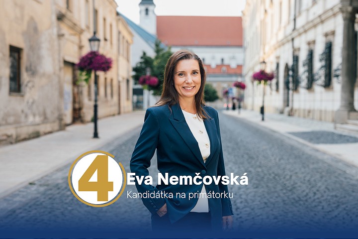 Eva Nemčovská: Na Trnavu pozerám ďalej, než na štyri roky